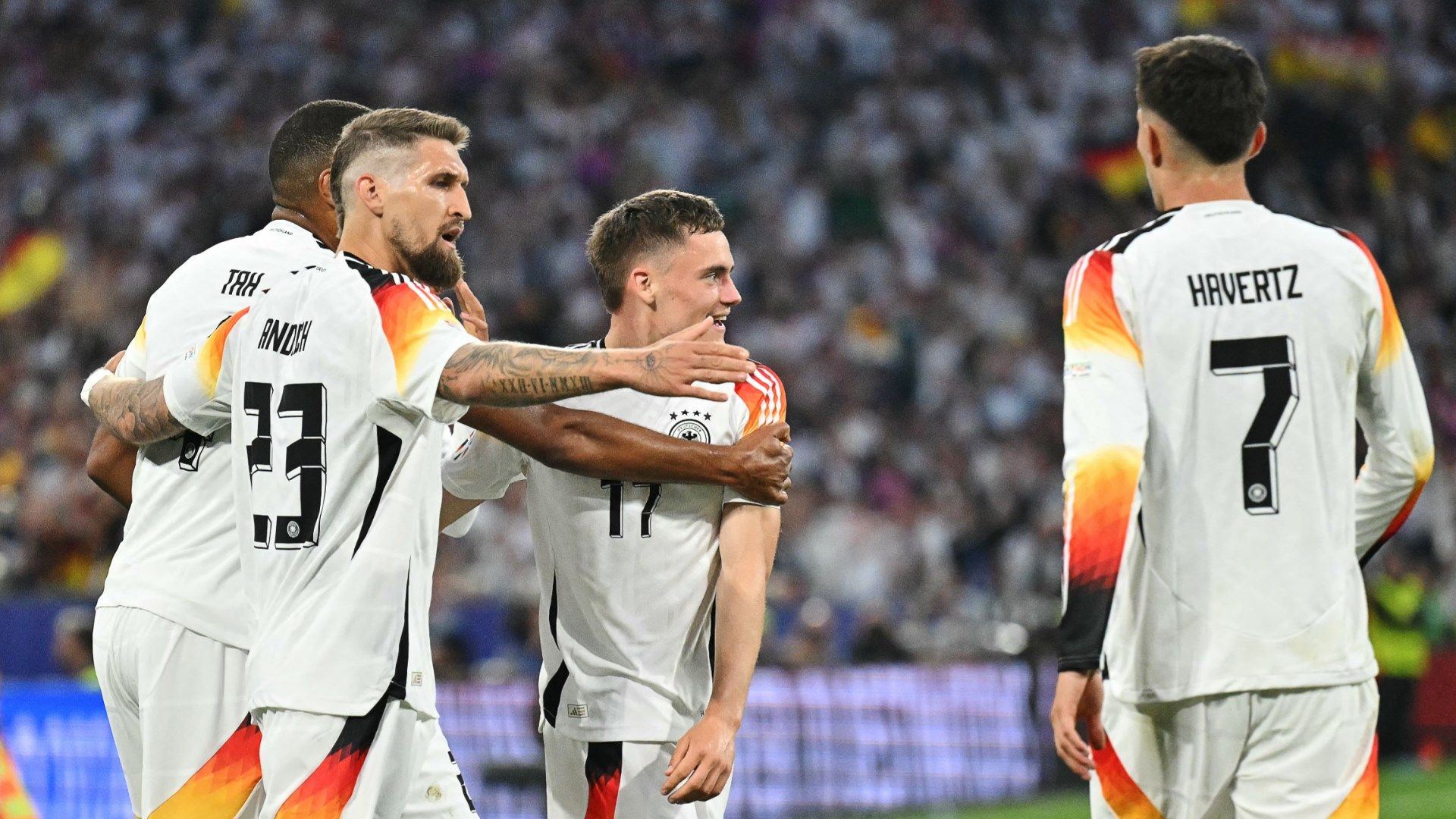 開催国ドイツ代表がEURO2024開幕戦でスコットランドに快勝